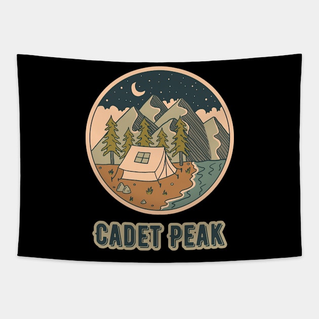 Cadet Peak Tapestry by Canada Cities