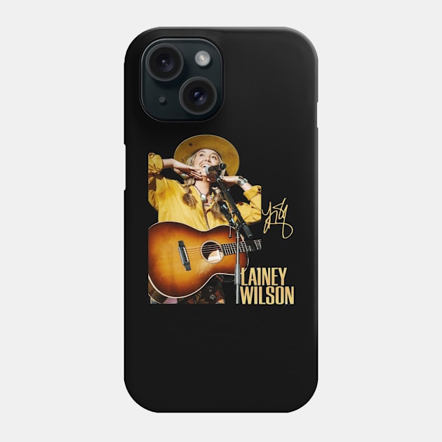 Lainey Wilson Style Phone Case by Merle Huisman