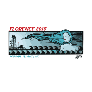 Hurricane Florence 2018 TOPSAIL T-Shirt