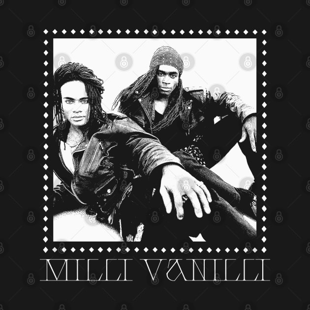 Milli Vanilli \/\/\ Vintage Style Aesthetic Design by DankFutura