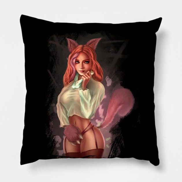 beastie Pillow by conquart