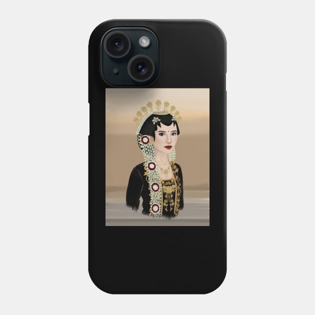 Javanese Women Phone Case by Introvert Home 