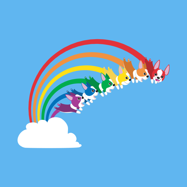 Boston Terrier Rainbow by friedgold85