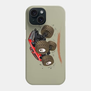 Cartoon monster truck Phone Case