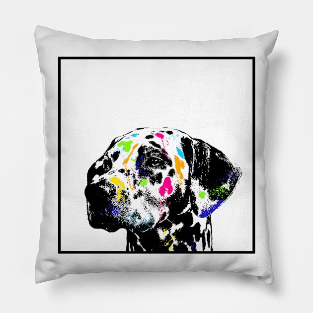 Dalmatian Pillow by myepicass