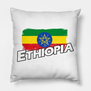 Ethiopia flag Pillow