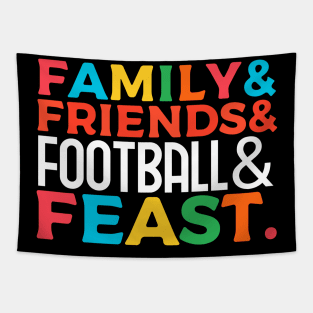 Football shirt for Family and Friends Tapestry