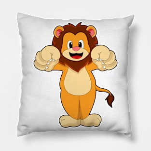 Lion with big Claws Pillow