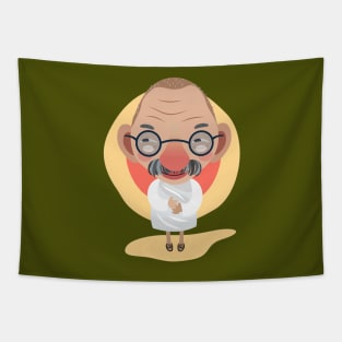 gandhi icon Tapestry