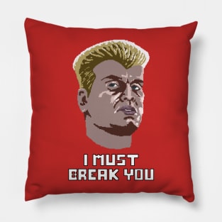 8-Bit 80's - Drago Pillow