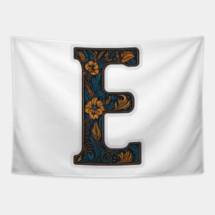 Letter E (VI) Tapestry