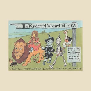 1900 Advert for The Wizard of Oz, featuring Father Goose T-Shirt