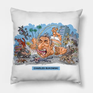 Charles Bukowski Pillow