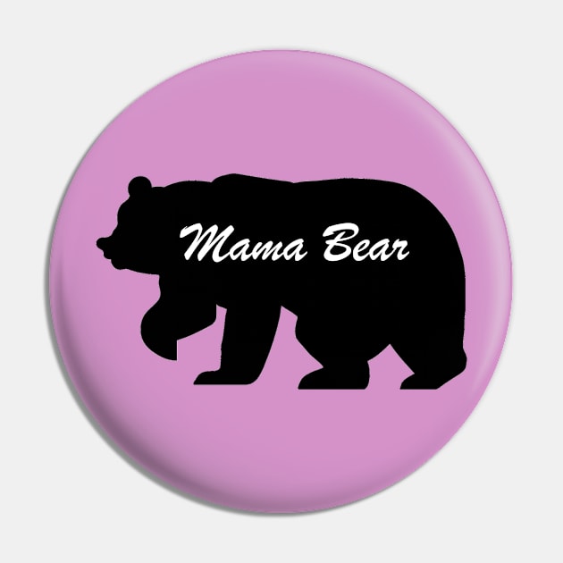 MUTCD W11-16 Mama Bear Sign Pin by HipsterSketch
