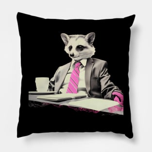 raccoon lovers Pillow