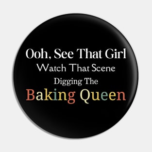 Baking Tshirt Pin