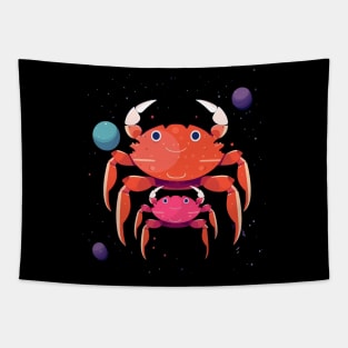 Crab Fathers Day Tapestry