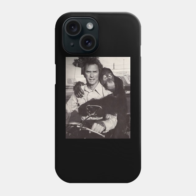 Clint Eastwood/ 1930 Phone Case by DirtyChais