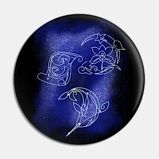 Liyue Hydro Constellations Pin