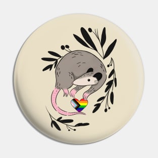 Pride Possum Pin