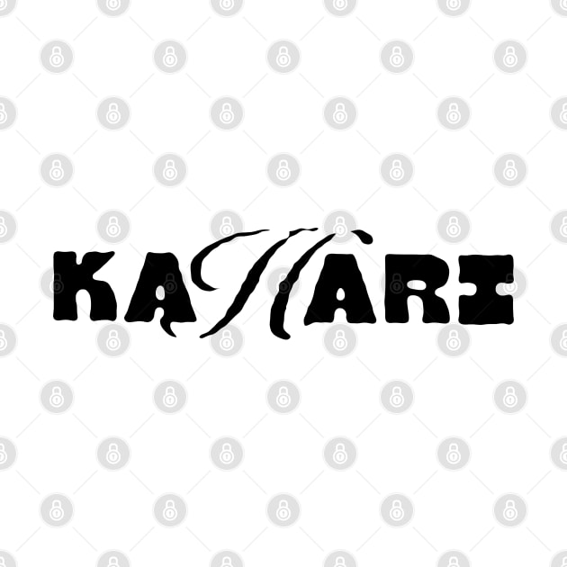 Kahari Old Logo Black by The Kahari