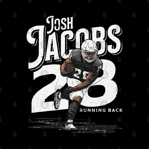 Josh Jacobs Las Vegas Player Name by Chunta_Design