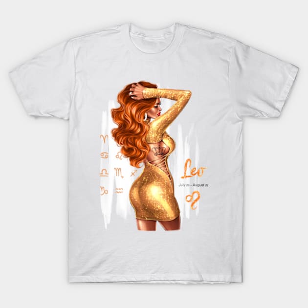 leo woman t shirt