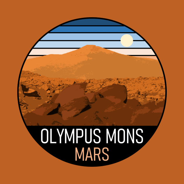 Olympus Mons Mars Vintage Ad by IORS