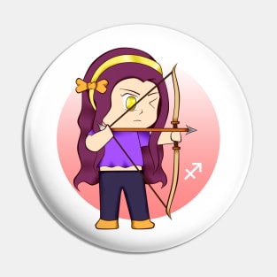 Chibi Sagittarius Pin