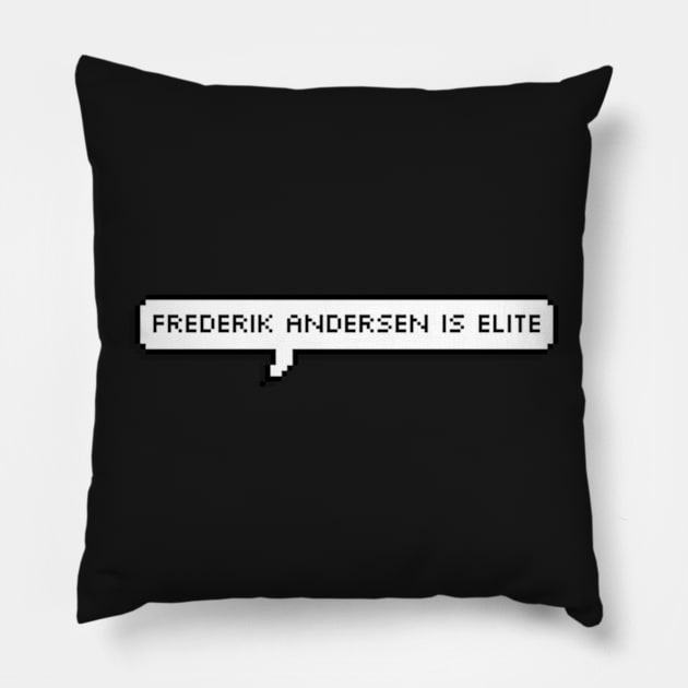 andersen is elite Pillow by cartershart