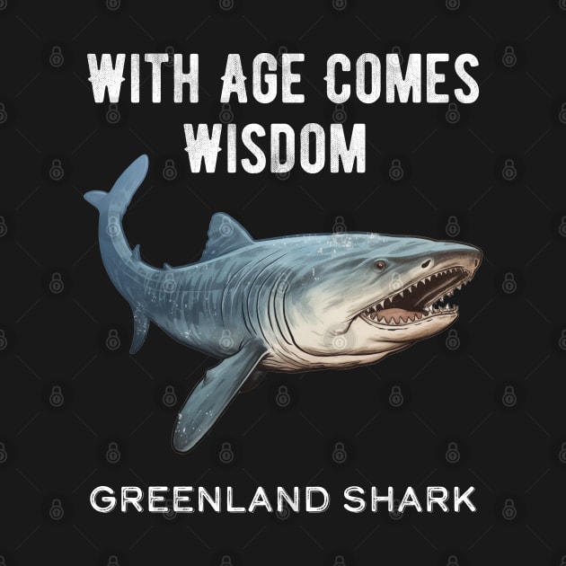 Greenland Shark With Age Comes Wisdom by dinokate