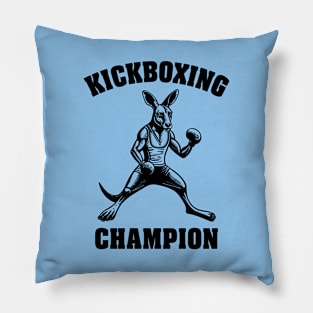 Kangaroo Kickboxing Champion Pillow