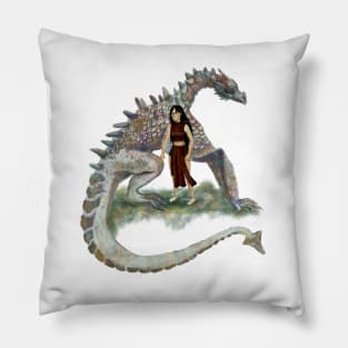 Dragonborn princess Pillow