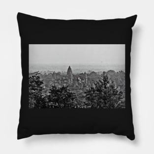 Angkor Wat Panorama, Cambodia Pillow