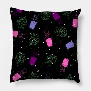 Potions and Herbs Pillow