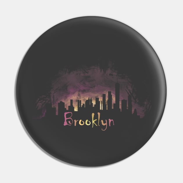 Brooklyn Pin by mmari_arty