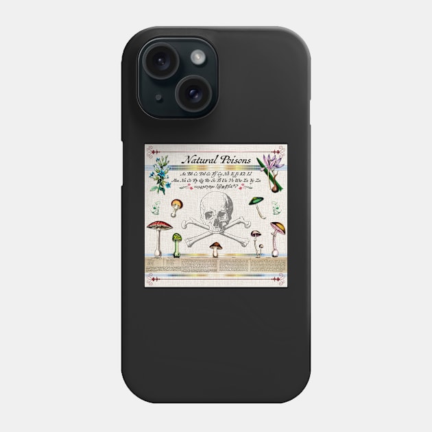 Natural Poisons: A Neosampler Phone Case by pompeiigod