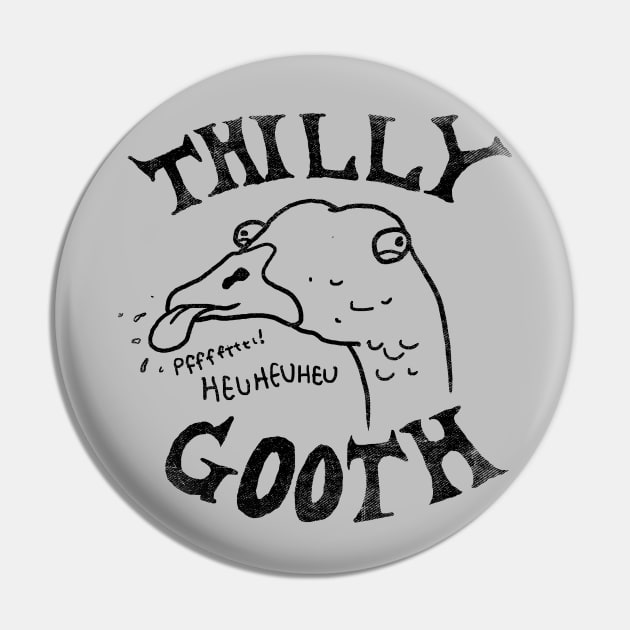 Thilly Gooth Pin by Hillary White Rabbit