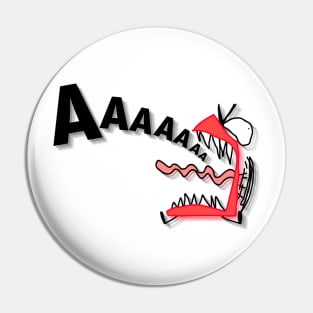 BLOCKY SCREAMING Pin