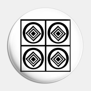 grid pattern Pin