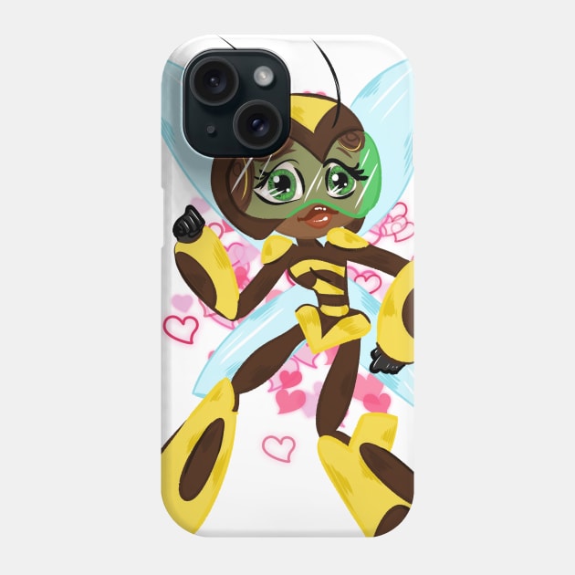DC Super Hero Girls Bumble Bee Phone Case by OCDVampire