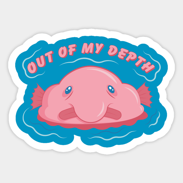 Animal Facts - Blob Fish - Blobfish - Sticker