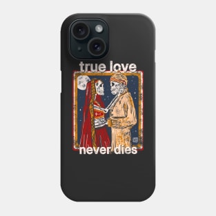 Vintage Diwalloween Indian Skeleton Couple Phone Case