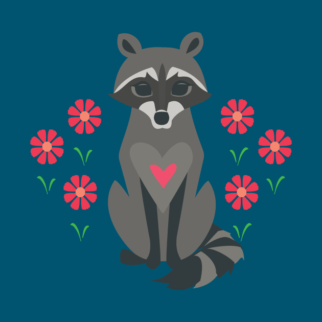 Spring Raccoon by lauran