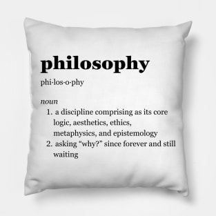 Philosophy Pillow