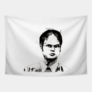 the office dwight poster Tapestry