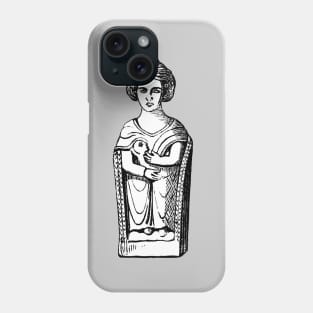 Divine motherhood, a matron mother from Rome Phone Case