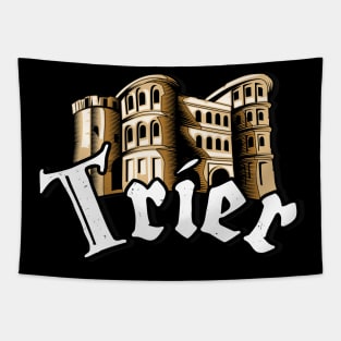 Trier City Porta Nigra Moselle Home Tapestry