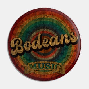 bodeans // Design On tshirt Pin