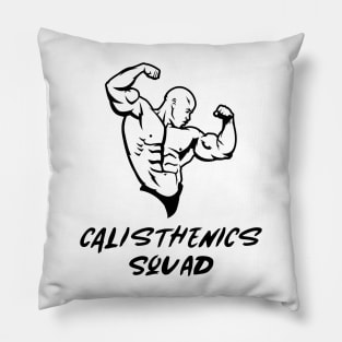 Calisthenics Home Workout Squad Pillow